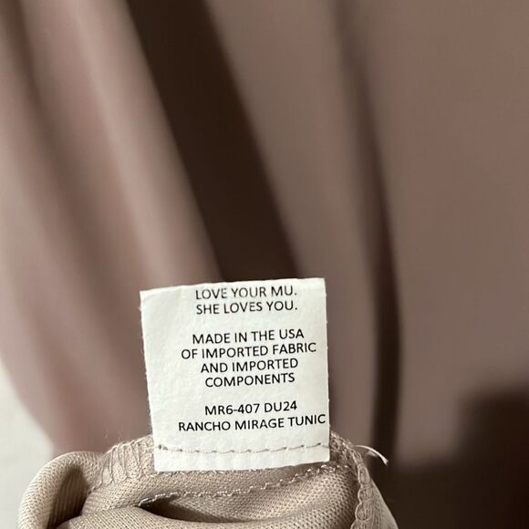 SHOW ME YOUR MUMU Beige/Brown Lace Up Mini Dress, Size S - Picture 9 of 9